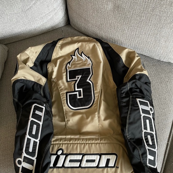 Icon textile motorcycle jacket - Picture 2 of 3